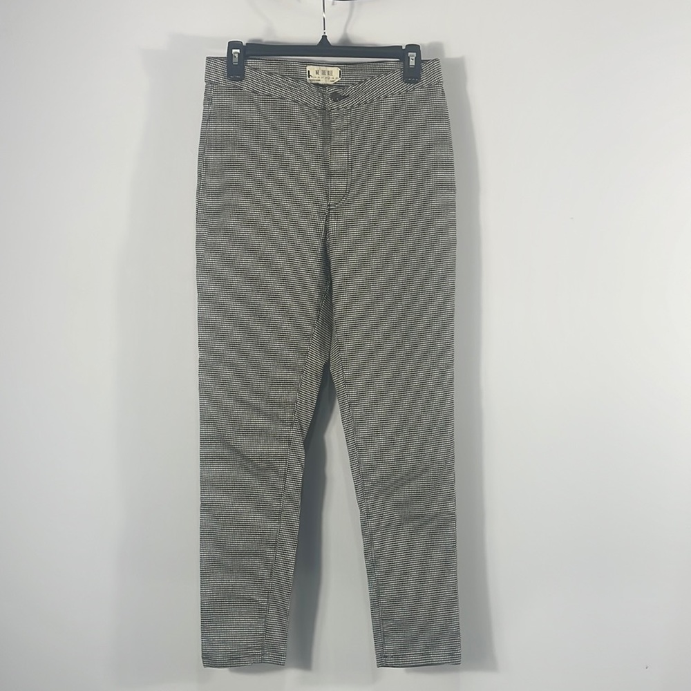 We the free, Herringbone pants, Black & White, high waist, Size 29, Stretch